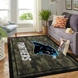 Carolina Panthers Area Rug Living Room Rug Mlb Baseball Team Logo 20030491