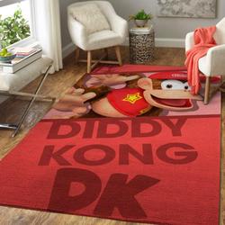 Diggy Kong Video Game Area Rug Living Room Rug Home Decor Gaming Gfd 191013