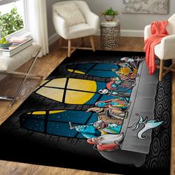 Dinner Before Christmas The Nightmare Before Christmas Area Rug Area rug