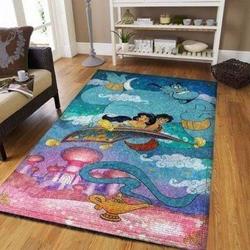 Disney Aladdin Area Rug Living Room Rug Home Decor Movie Ofd A31101