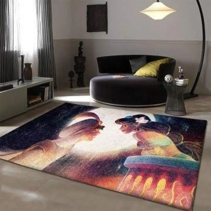 Disney Aladdin Area Rug Living Room Rug Home Decor Movie Ofd A31105