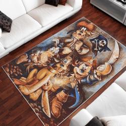 Disney Area Rug Living Room Rug Home Decor Geeky Carpet Floor Decor