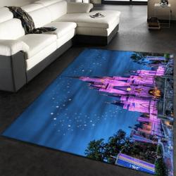 Disney Castle 2 Area Rug Living Room And Bed Room Rug Rug Regtangle Carpet Floor Decor Home Decor