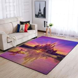 Disney Castle Area Rugs Living Room Carpet Dc71201 Rug Regtangle Carpet Floor Decor Home Decor