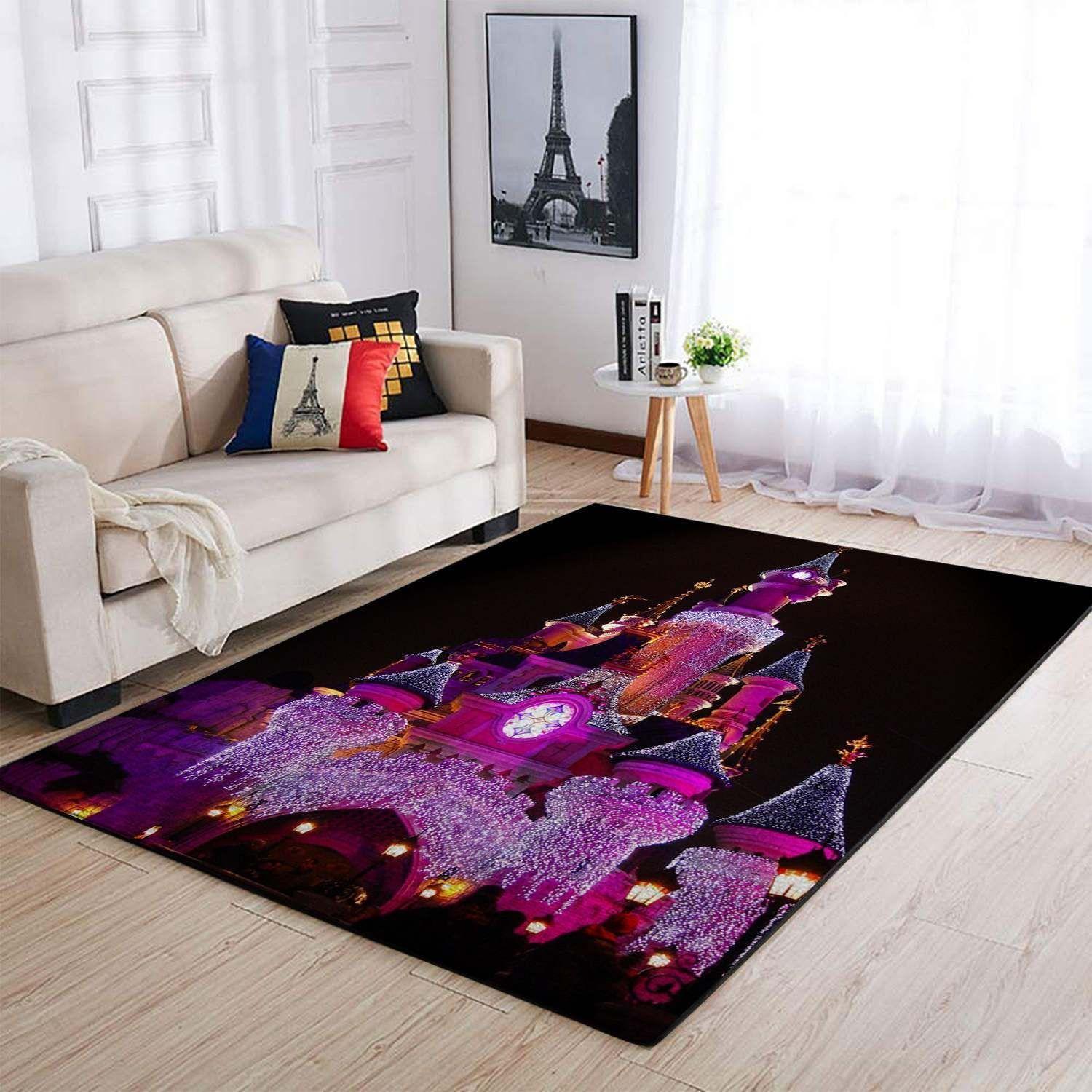 Disney Castle Area Rugs Living Room Carpet Dc71209 Rug Regtangle Carpet Floor Decor Home Decor