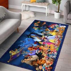 Disney Characters Area Rugs Living Room Carpet Christmas Gift Rug Regtangle Carpet Floor Decor Home Decor V6666