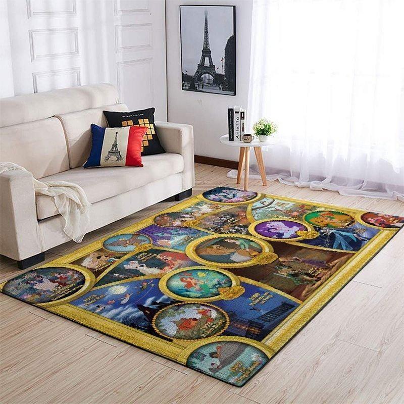 Disney Characters Area Rugs Living Room Carpet Christmas Gift Rug Regtangle Carpet Floor Decor Home Decor V6669