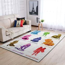 Disney Characters Area Rugs Living Room Carpet Dc91203 Rug Regtangle Carpet Floor Decor Home Decor