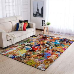Disney Characters Area Rugs Living Room Carpet Dc91207 Rug Regtangle Carpet Floor Decor Home Decor