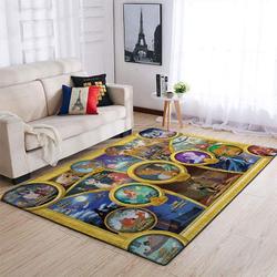 Disney Characters Area Rugs Living Room Carpet Dct71204 Rug Regtangle Carpet Floor Decor Home Decor
