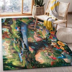 Disney Cinderella In Wonderland Area Rug Living Room And Bed Room Rug Rug Regtangle Carpet Floor Decor Home Decor