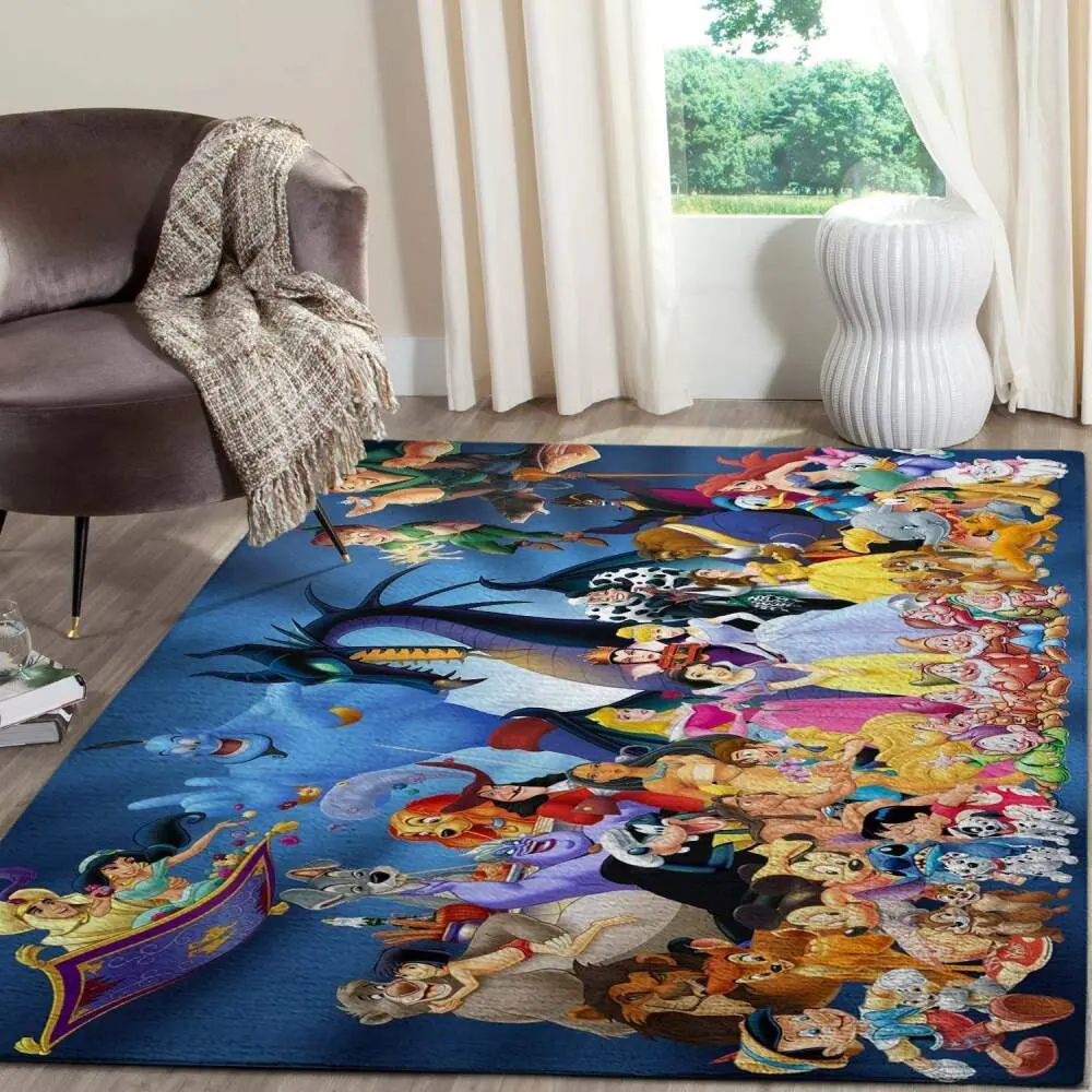 Disney Family Area Rugs Disney Movies Living Room Carpet Fn091203 Rug Regtangle Carpet Floor Decor Home Decor
