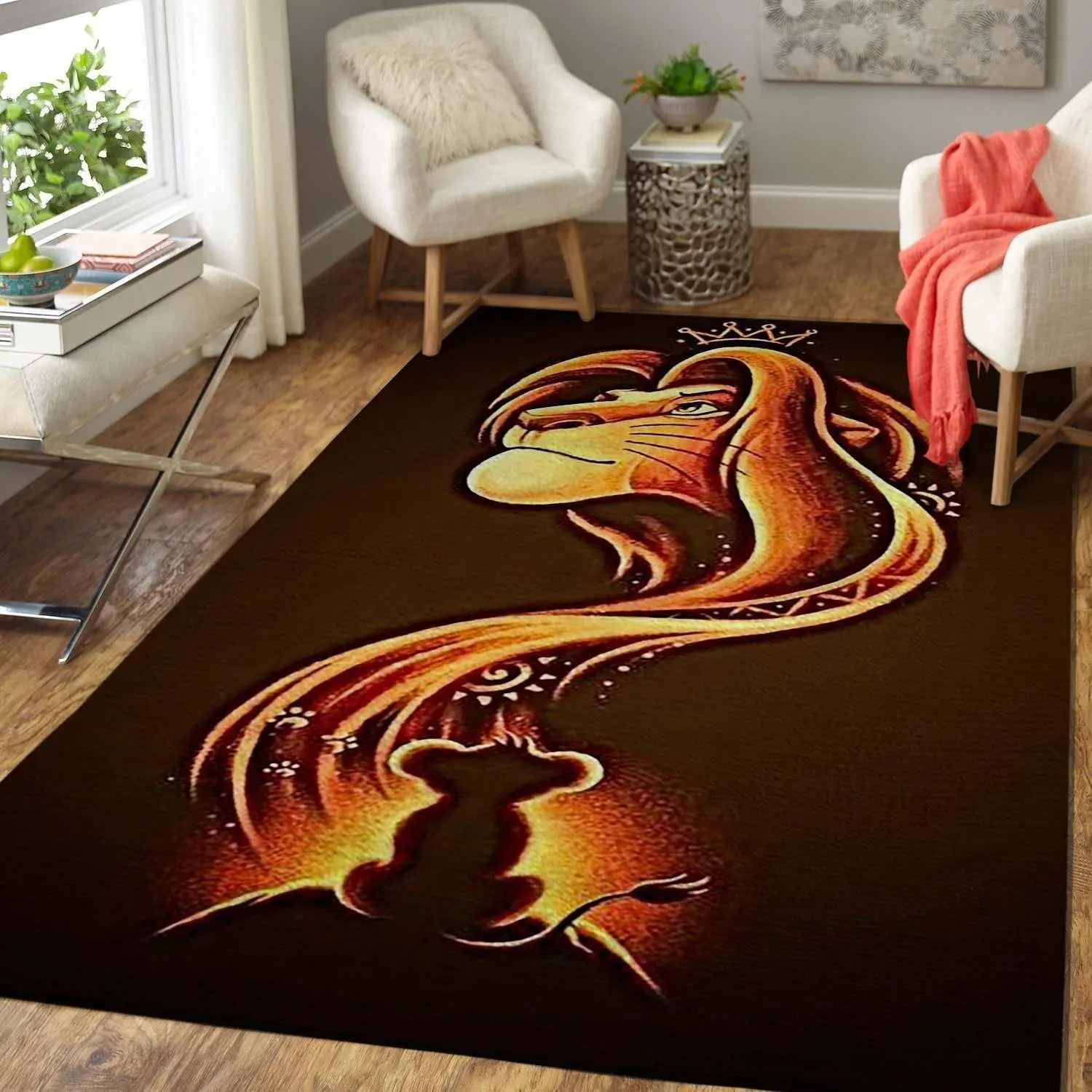 Disney Movies Area Rug Living Room Rug Home Decors Living Room Carpet Floor Decor The Us Decor