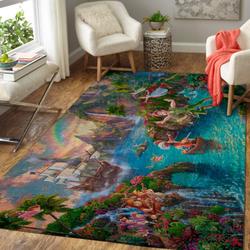 Disney Peter Pan Area Rug Living Room Rug Home Decor Movie Floor Pp190902