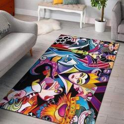Disney Villains Area Rugs Living Room Carpet Fn051221 Rug Regtangle Carpet Floor Decor Home Decor