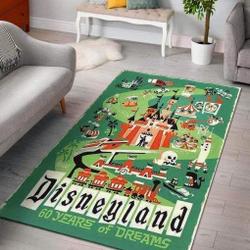 Disneyland Area Rugs Living Room Carpet Fn051223 Rug Regtangle Carpet Floor Decor Home Decor