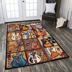 Guitar Area Rug Living Room Rug Home Decor Movie Ofd 03112