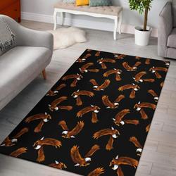 Dog Somoyed Pattern Print Area Rug Living Room Rug Home Decor