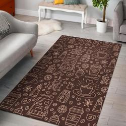Donkey Pattern Print Area Rug Living Room Rug Home Decor