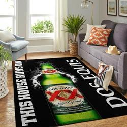 Dos Equis Area Rug This House Runs On Ofd 20030923 Area Rug Living Room Carpet Rug Regtangle Carpet Floor Decor Home Decor