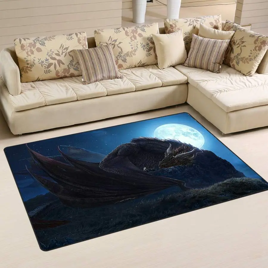 Dragon Area Rug Living Room Rug Home Decor 02949 Home Decor Bedroom Living Room Decor
