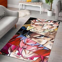 Dragon Ball Anime Movies Area Rugs Living Room Carpet Rug Regtangle Carpet