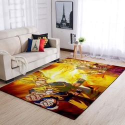 Dragon Ball Z Area Rug Living Room Rug Home Decor Son Goku Anime Manga Ofd 1909221