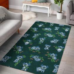 Dream Catcher Blue Feather Area Rug Living Room Rug Home Decor
