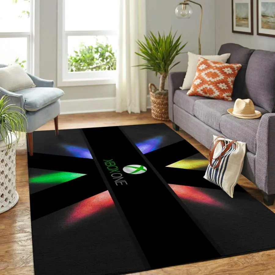 Eagle Aztec Print Pattern Area Rug Living Room Rug Home Decor