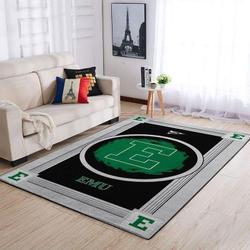 Eastern Michigan Eagles Area Rugs Ncaa Living Room Carpet 20030387 1