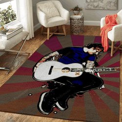 Ed Sheeran Music Worldwide Art For Fans Area Rug Living Room Carpet Rug Regtangle Carpet Floor Decor Home Decor