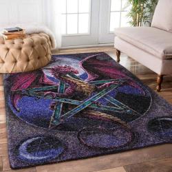 Dragon Pentagram Dhcld1909 Rug Living Room Rug Home Decor