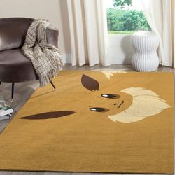 Eevee Pokemon Anime Fn070236 Movies Area Rug Rug Regtangle Carpet