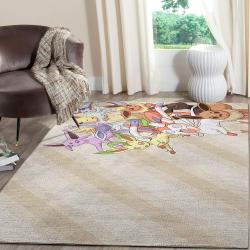 Eevee Pokemon Anime Fn070242 Movies Area Rug Rug Regtangle Carpet