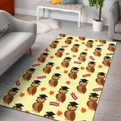 Eggplant Funny Print Pattern Area Rug Living Room Rug Home Decor