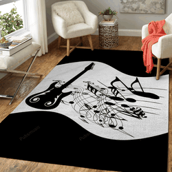 Electric Guitar Music Art For Fans Area Rug Living Room Carpet Rug Regtangle Carpet Floor Decor Home Decor V11241