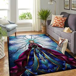 Elsa Frozen Disney Rug Rug Regtangle Carpet Floor Decor Home Decor