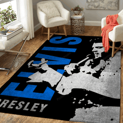 Elvis Presley All About Music Art For Fans Area Rug Living Room Carpet Rug Regtangle Carpet Floor Decor Home Decor