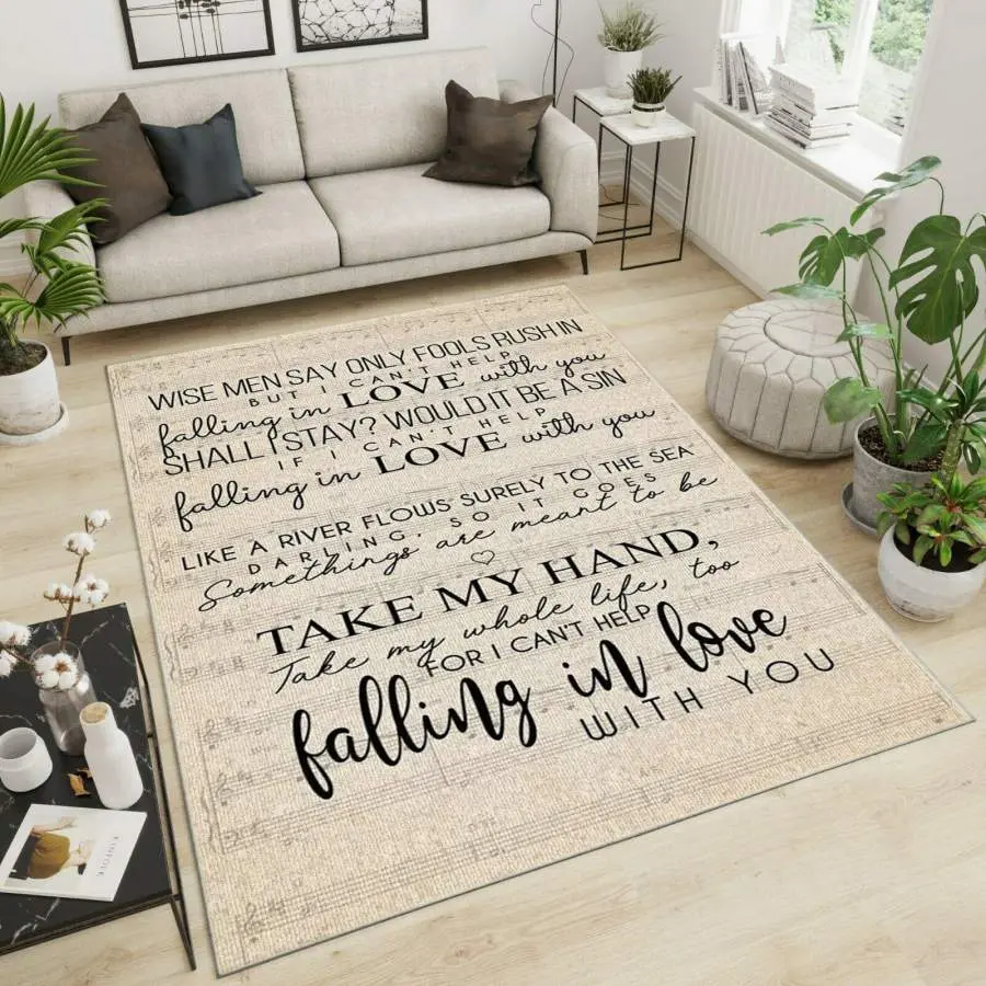 Elvis Presley Area Rug Living Room Rug Home Decor Home Decor Bedroom Living Room Decor