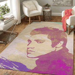 Elvis Presley Music Artists Art For Fans Area Rug Living Room Carpet Rug Regtangle Carpet Floor Decor Home Decor