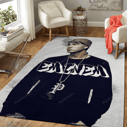 Eminem 2 Rapper And Hip Hop Music Art For Fans Area Rug Living Room Carpet Rug Regtangle Carpet Floor Decor Home Decor