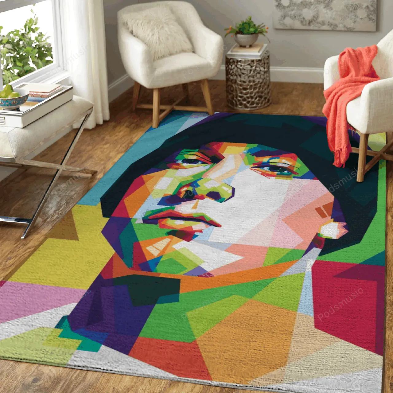 Eminem Pop Art Wpap Music Art For Fans Area Rug Living Room Carpet Rug Regtangle Carpet Floor Decor Home Decor