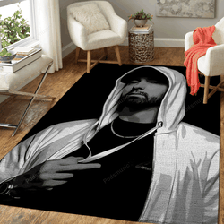 Eminem Rapper Music Eminem Art For Fans Area Rug Living Room Carpet Rug Regtangle Carpet Floor Decor Home Decor