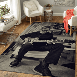 Eric Clapton Room Music Artist Art For Fans Area Rug Living Room Carpet Rug Regtangle Carpet Floor Decor Home Decor