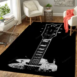 Esp Eclipse Guitars Music Art For Fans Area Rug Living Room Carpet Rug Regtangle Carpet Floor Decor Home Decor
