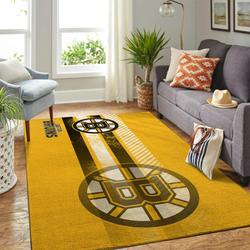 Bruins Area Rug Living Room Rug Home Decor Gaming Home Decor