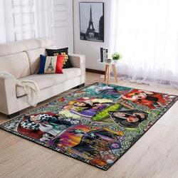 Female Disney Villains Area Rug Living Room Rug Home Decor Movie Ofd D261023