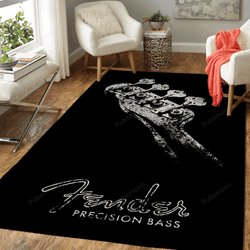 Fender Precision Bass Guitars Music Art For Fans Area Rug Living Room Carpet Rug Regtangle Carpet Floor Decor Home Decor