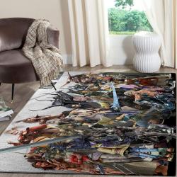 Final Fantasy Vii Remake Gaming Area Rugs Living Room Carpet Fn150118 Rug Regtangle Carpet Floor Decor Home Decor