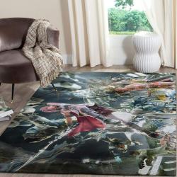 Final Fantasy Vii Remake Gaming Area Rugs Living Room Carpet Fn150123 Rug Regtangle Carpet Floor Decor Home Decor
